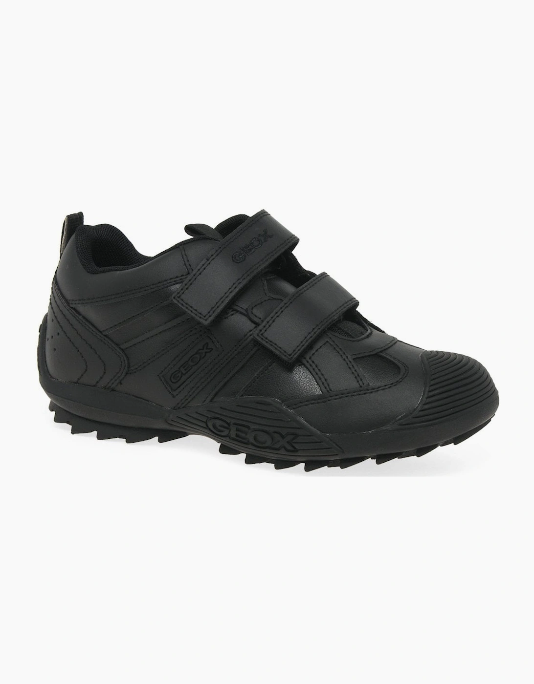 Geox Boys Black 'S Savage Junior School Shoes  1 (Older)/F (Standard) Junior 1/33 Kids