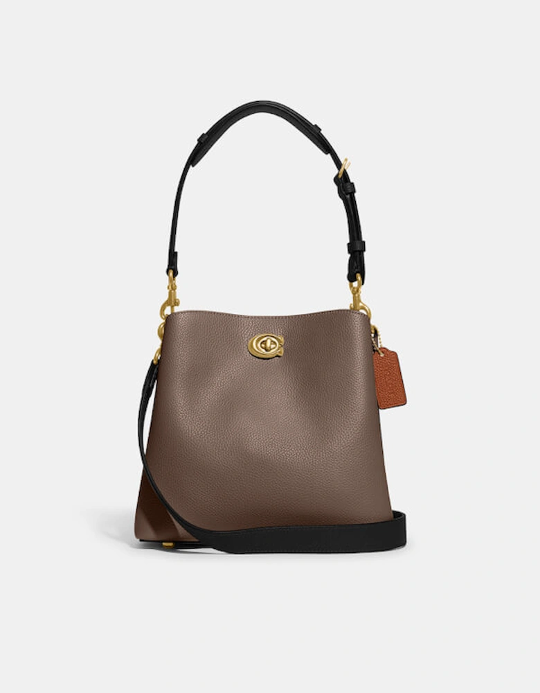 Home - Designer Handbags for Women - Designer Bucket Bags - Willow Pebbled Leather Bucket Bag - - Willow Pebbled Leather Bucket Bag