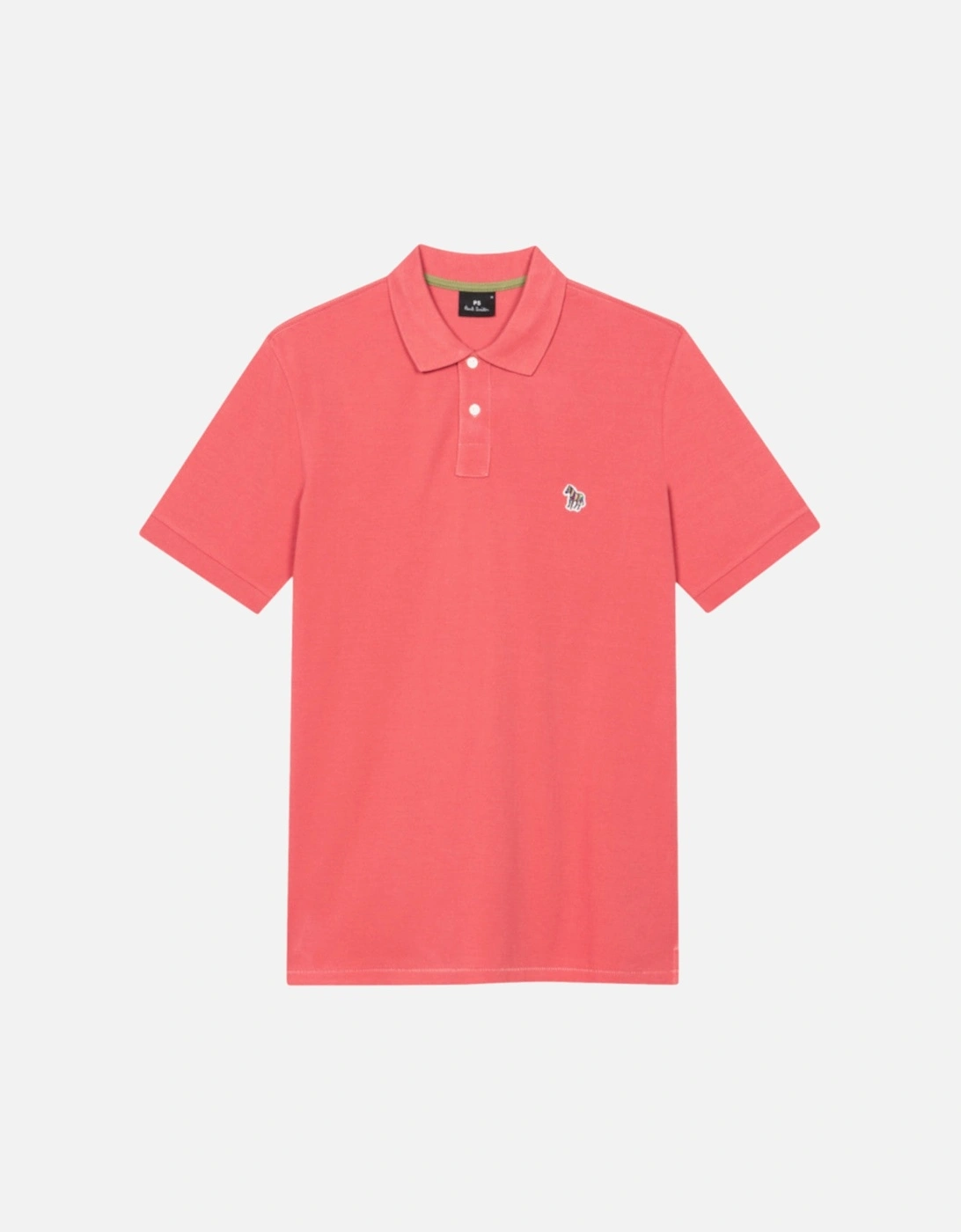 PS Regular Fit SS Zebra Polo Shirt 23B Pink, 3 of 2