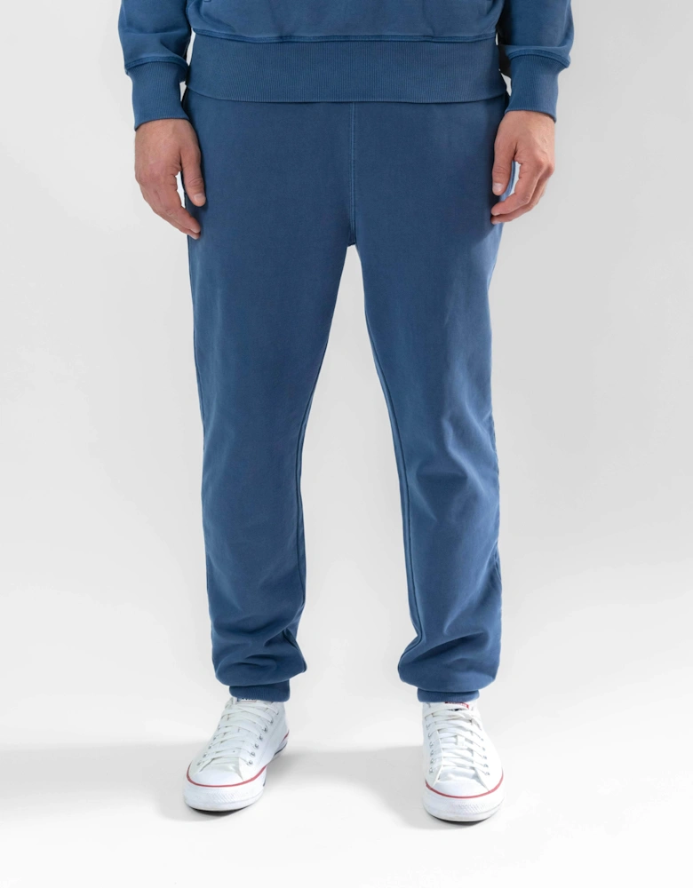 Regular-Fit Cotton Sweatpants Indigo