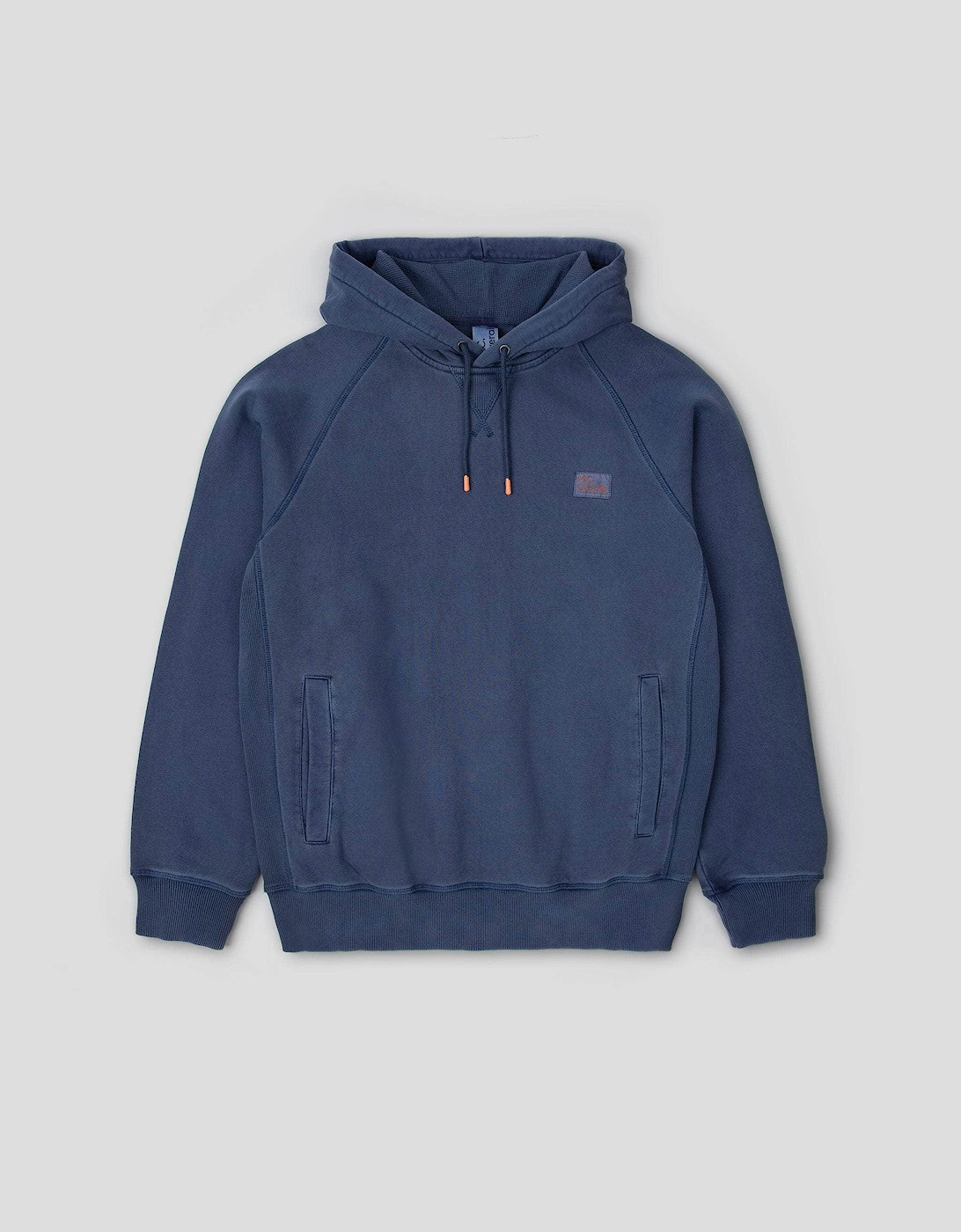 Relaxed Cotton Hoodie Indigo, 10 of 9