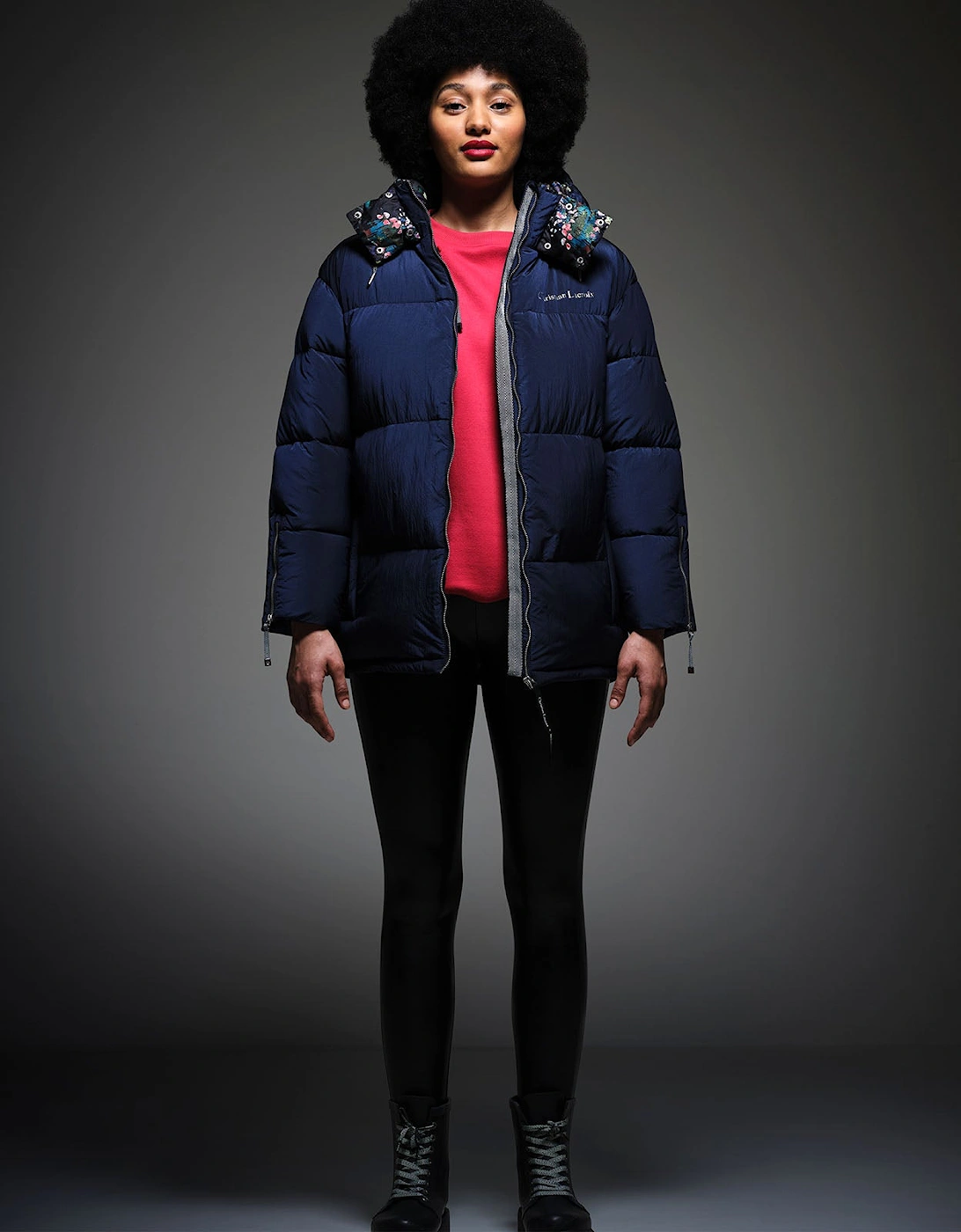Regatta Women's Navy X Christian Lacroix Gallician Baffled Jacket - : Size 12