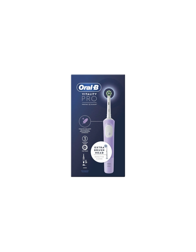 Vitality PRO Lilac Electric Toothbrush - Oral B
