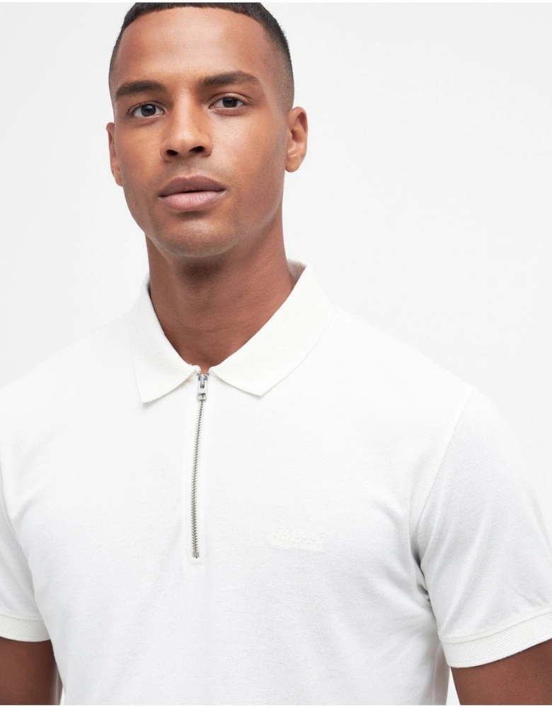 Cylinder Mens Zipped Polo