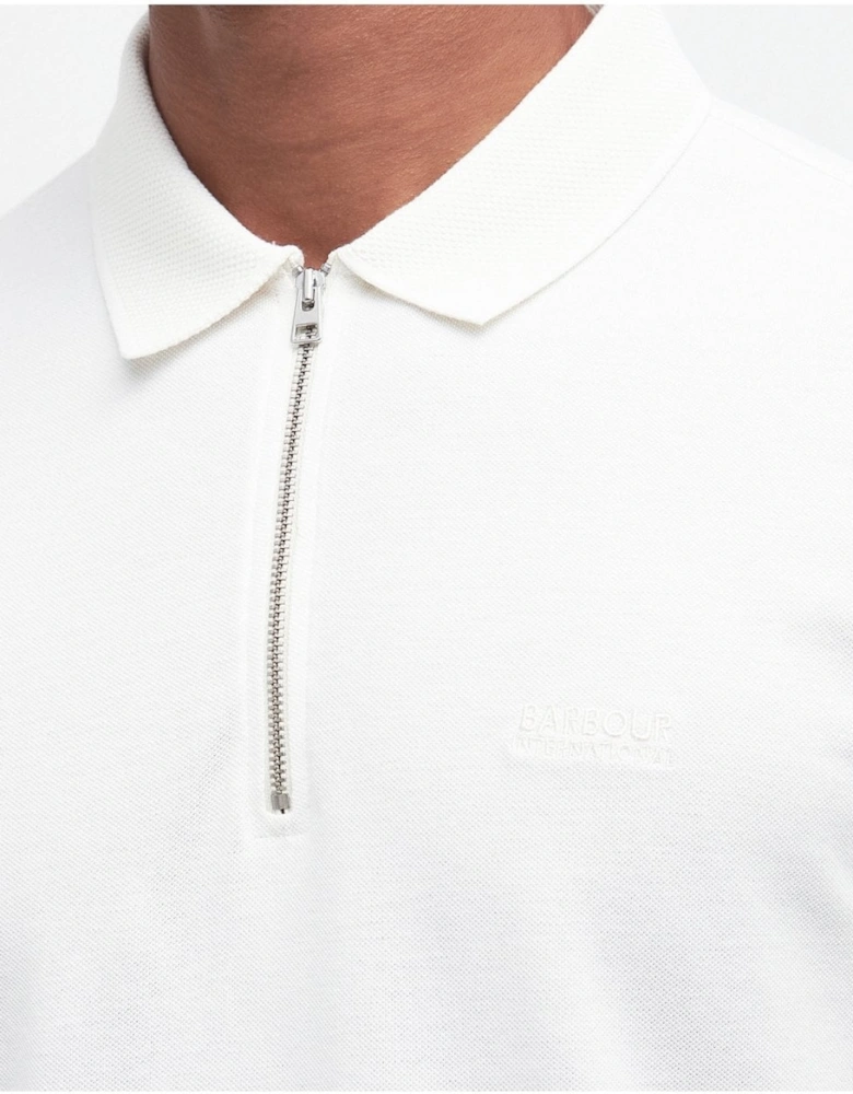 Cylinder Mens Zipped Polo