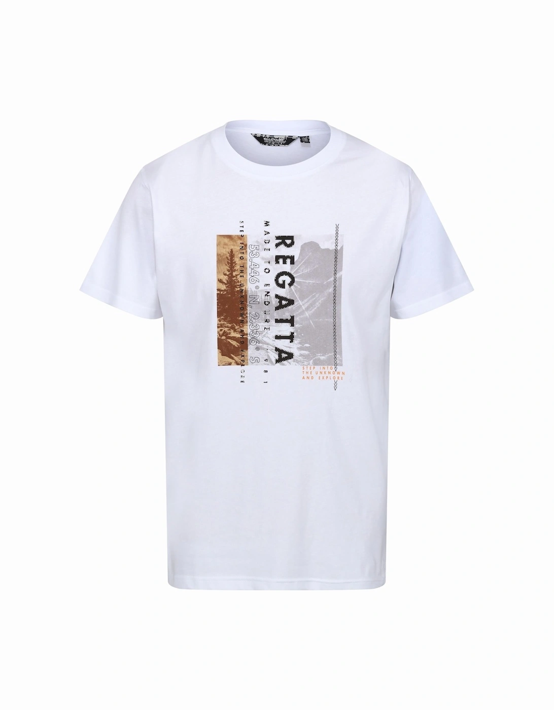 Mens Cline VII Tree Coolweave T-Shirt, 6 of 5