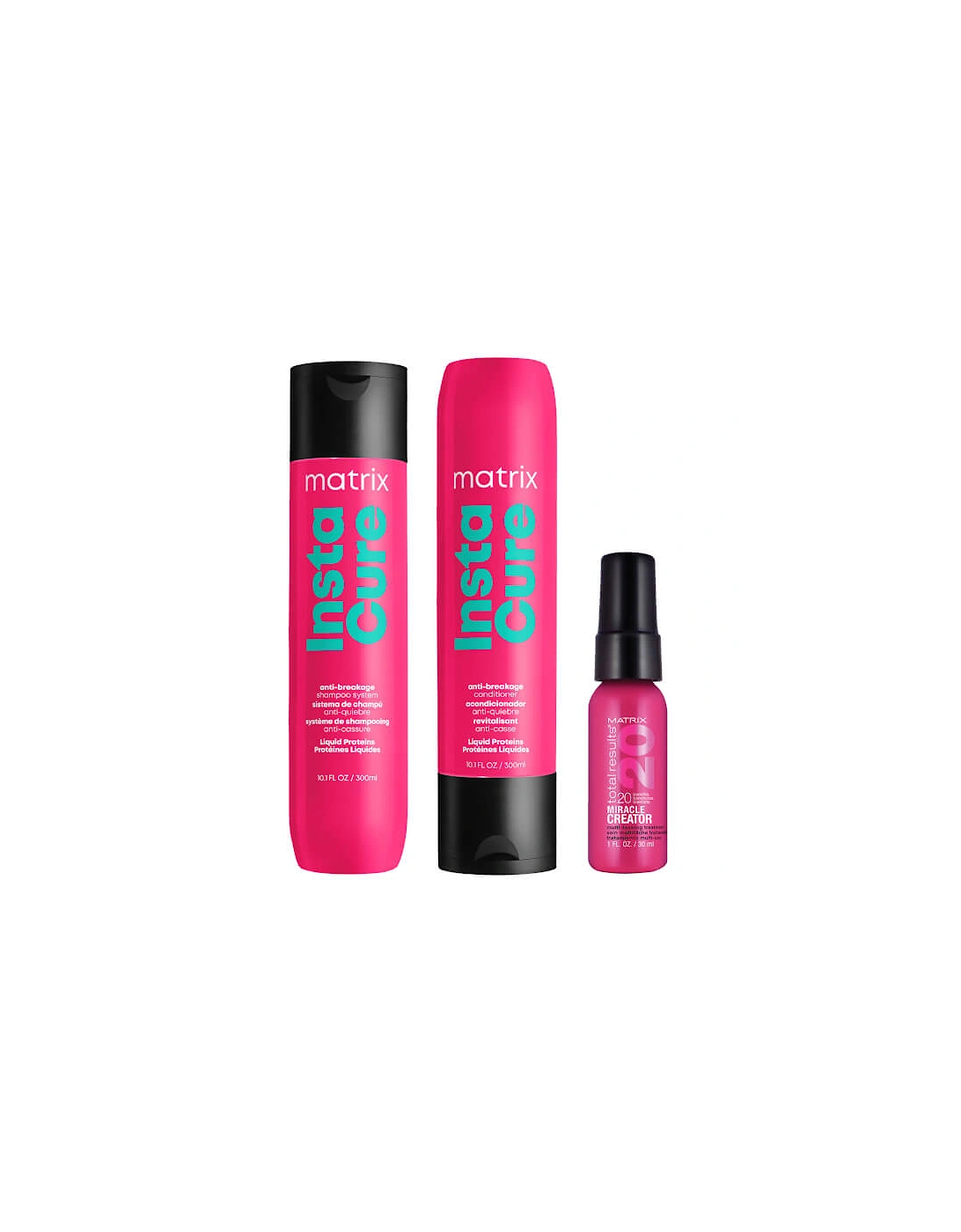 InstaCure Anti-Breakage Shampoo 300ml, Conditioner 300ml + Mini Miracle Creator 30ml To Strengthen Hair (Worth £32.70), 2 of 1