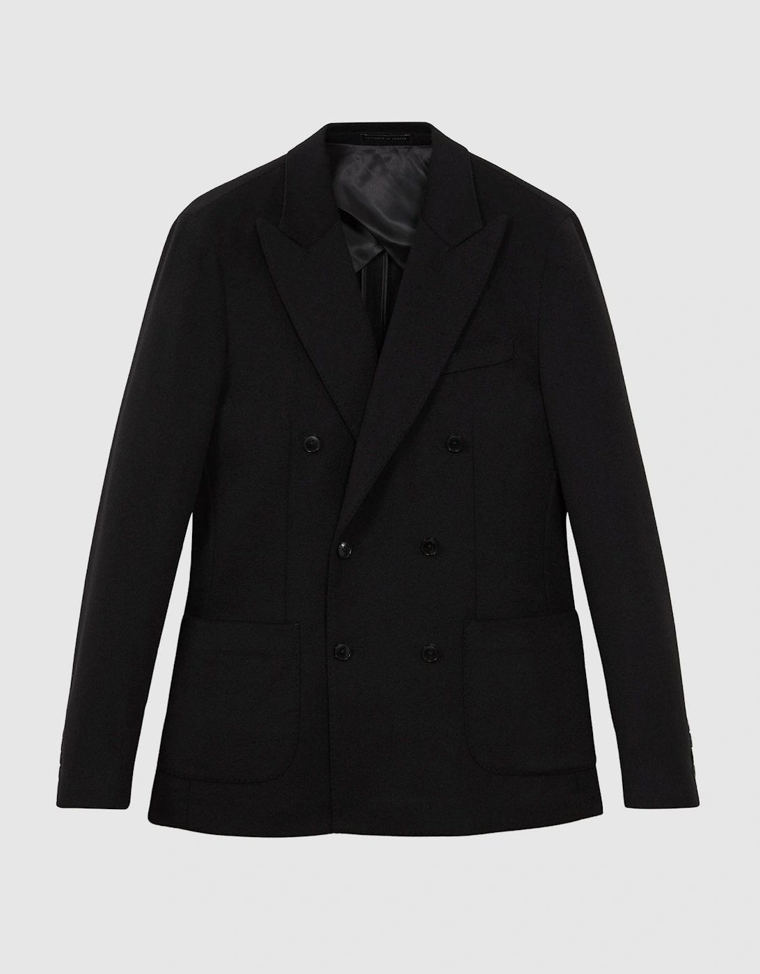 Atelier Cashmere Slim Fit Double Breasted Blazer, 2 of 1