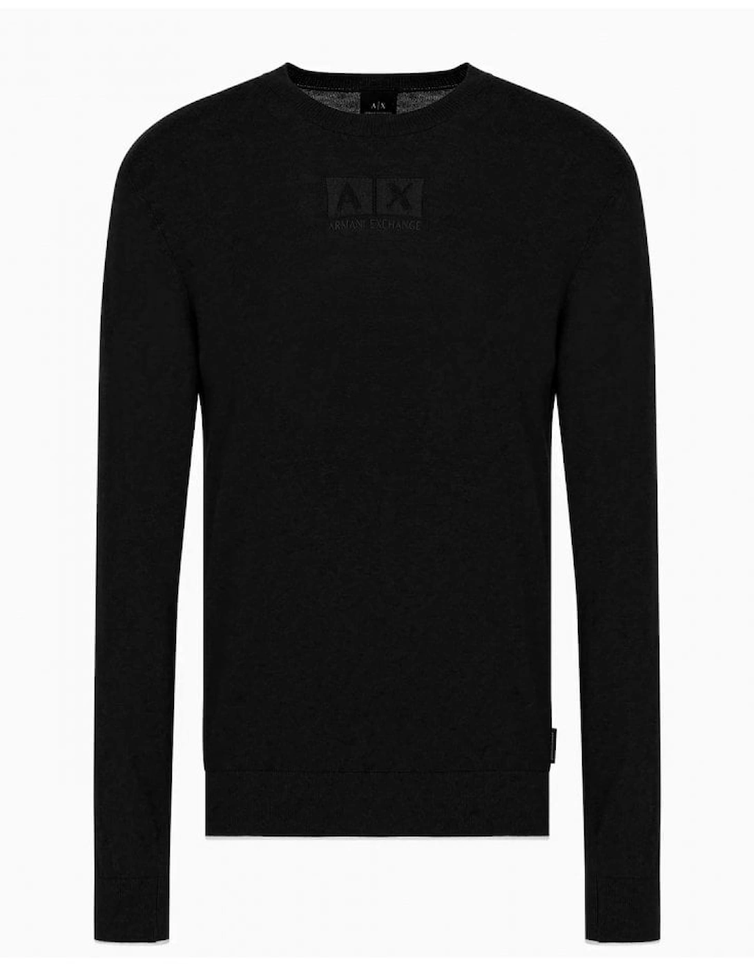 Armani Exchange Men's Black Man Knitted Pullover - : 38 M