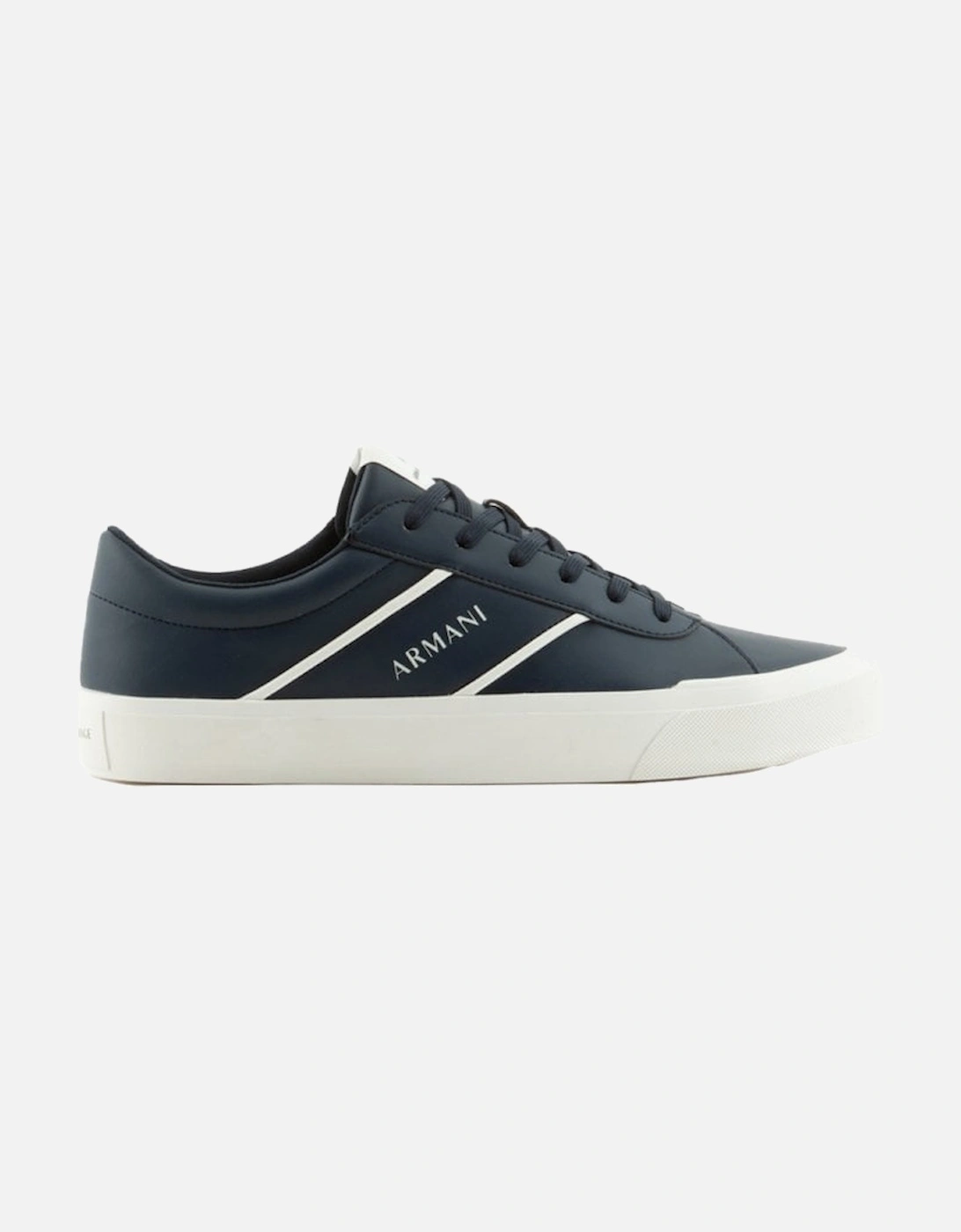 Eco Leather Sneaker Navy+optic White, 5 of 4