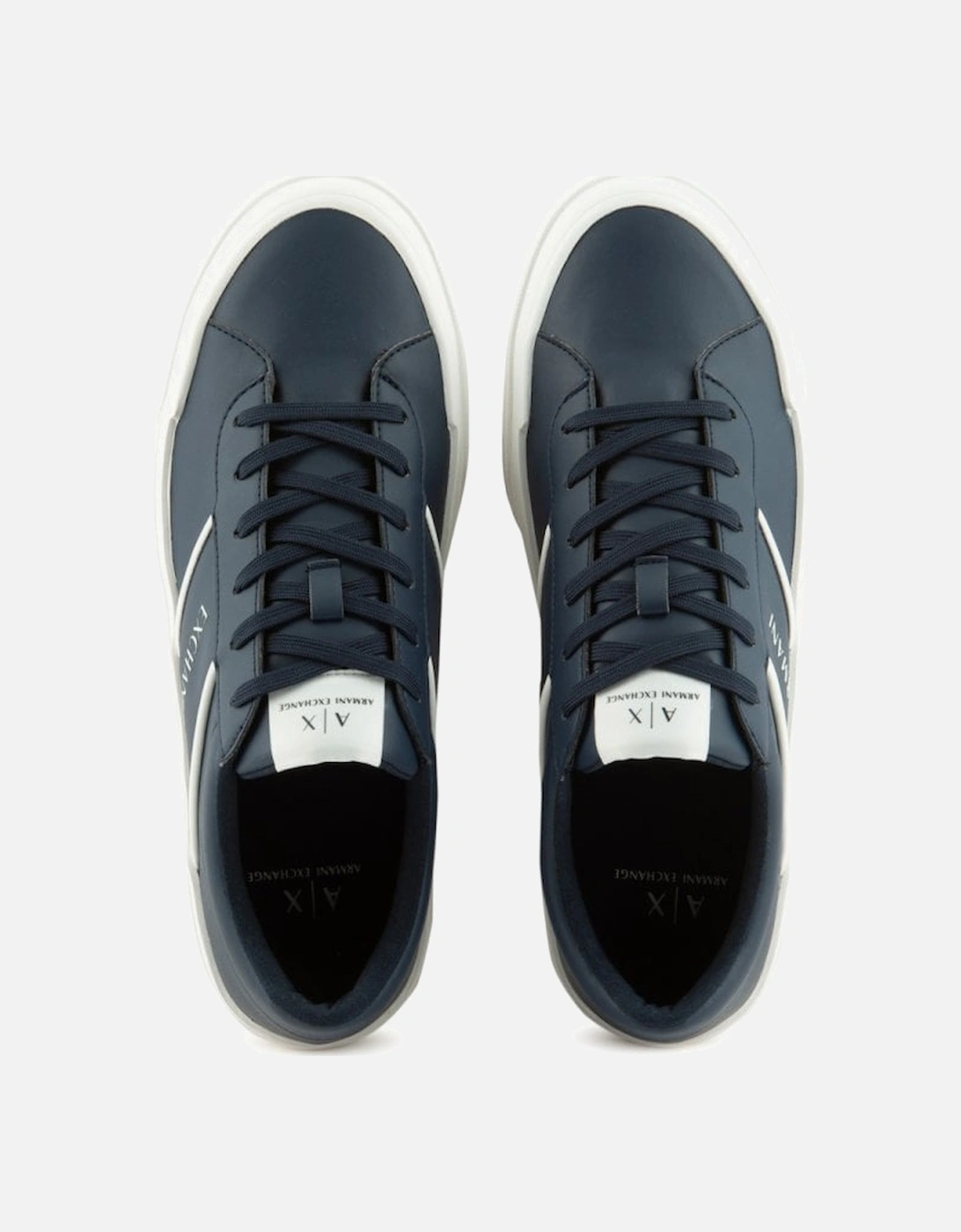 Eco Leather Sneaker Navy+optic White