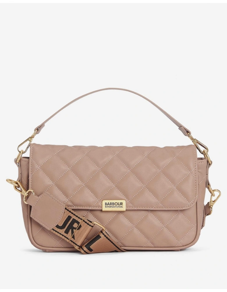 Quilted Soho Womens Crossbody Bag