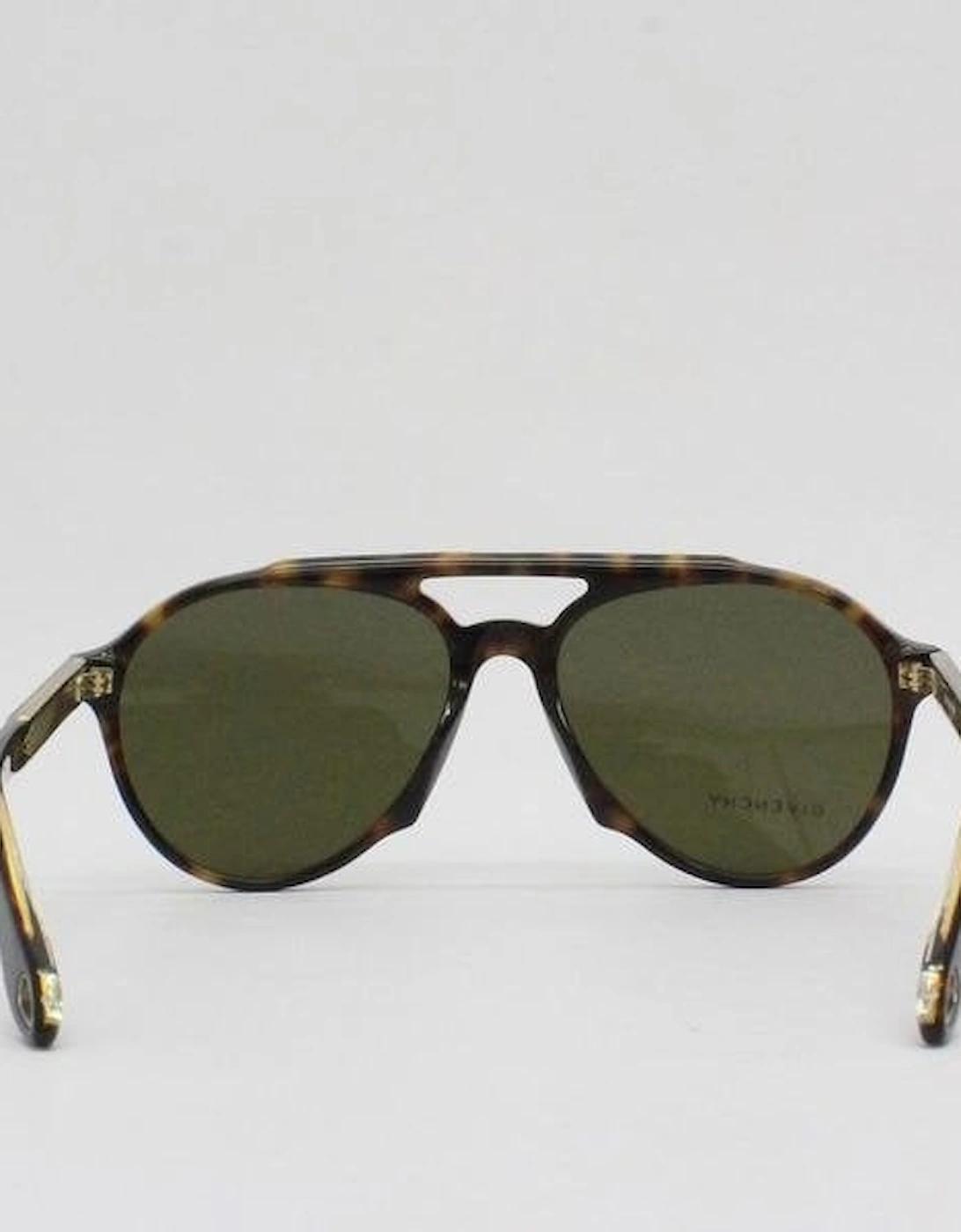 Tortoise Shell Frame Aviator Sunglasses Dark Havana