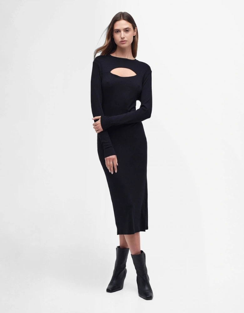 Nebula Womens Slim Midi Dress