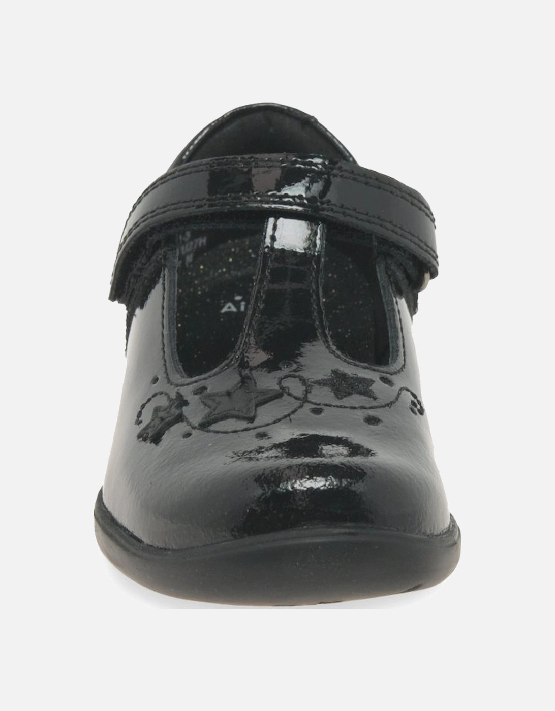 Star Jump Girls School Shoes