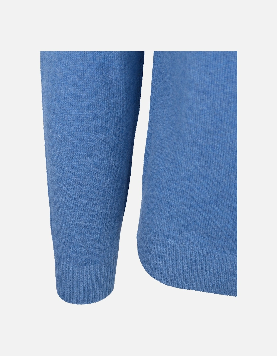 Lambswool Crewneck Knitwear Steel Blue