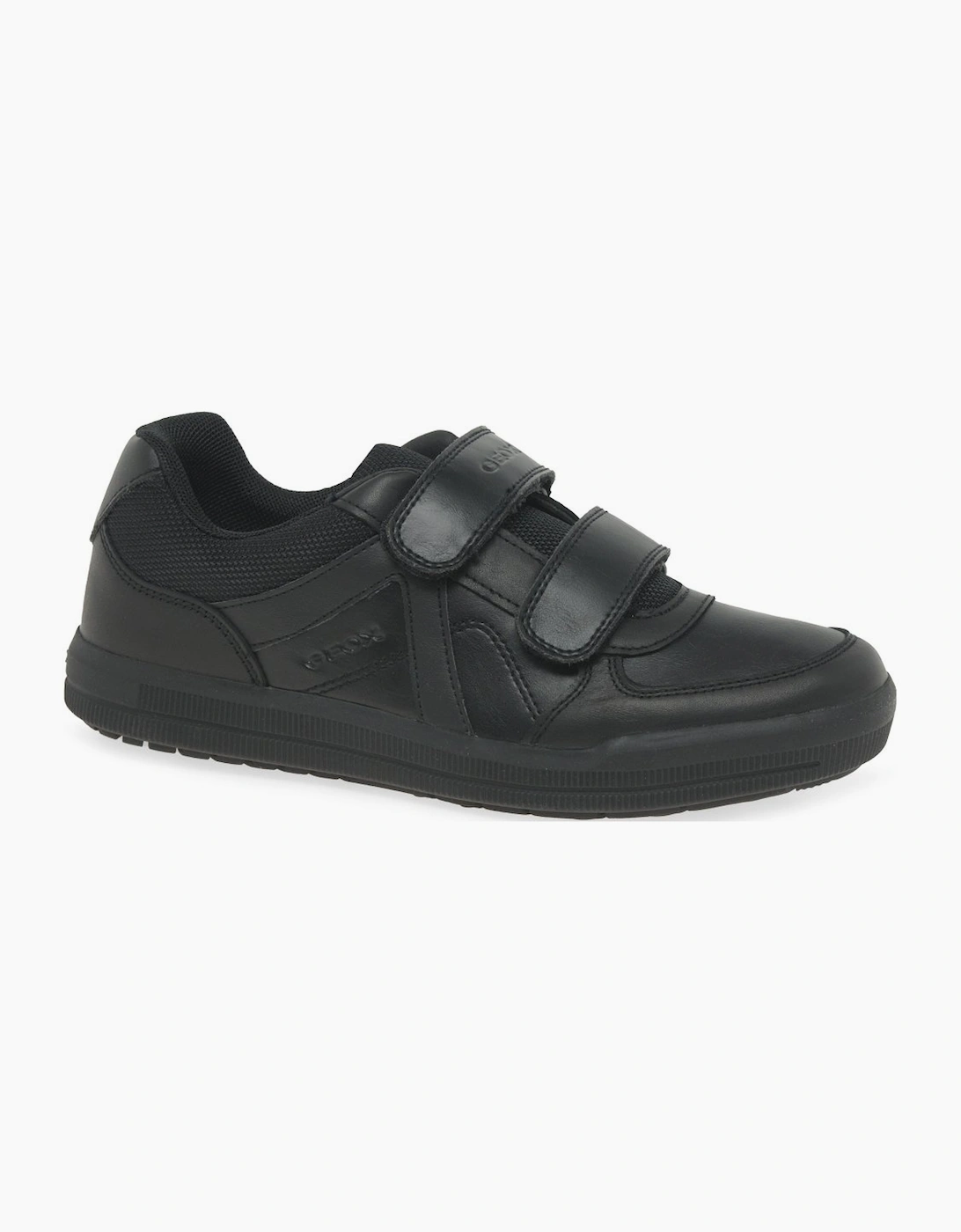 Geox Boys Black 'S Jr Arzach Trainer Style School Shoes  F (Standard)/10 Size 10 Kids