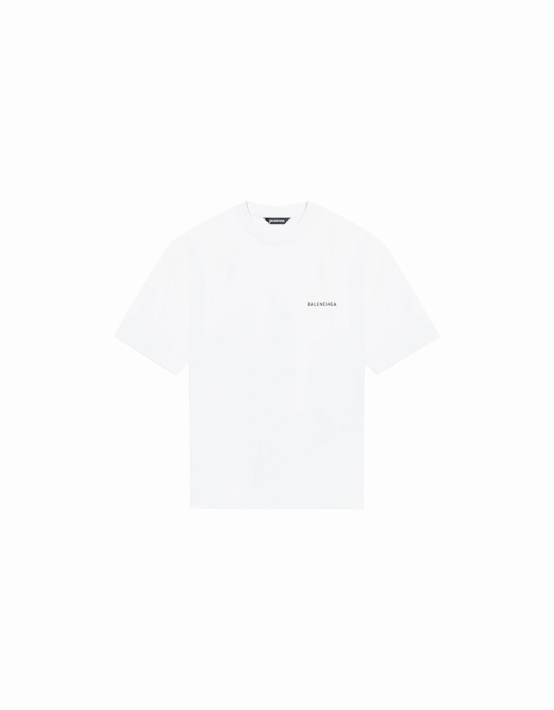 Logo Print Short-sleeve T-shirt White