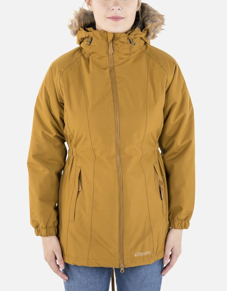 Womens Celebrity Fleece Lined Parka Jacket