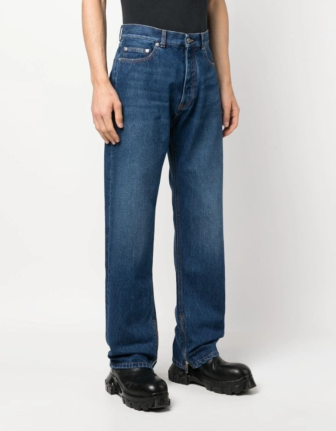 Off-White OFF-WHITE Men's Skate Jeans Blue