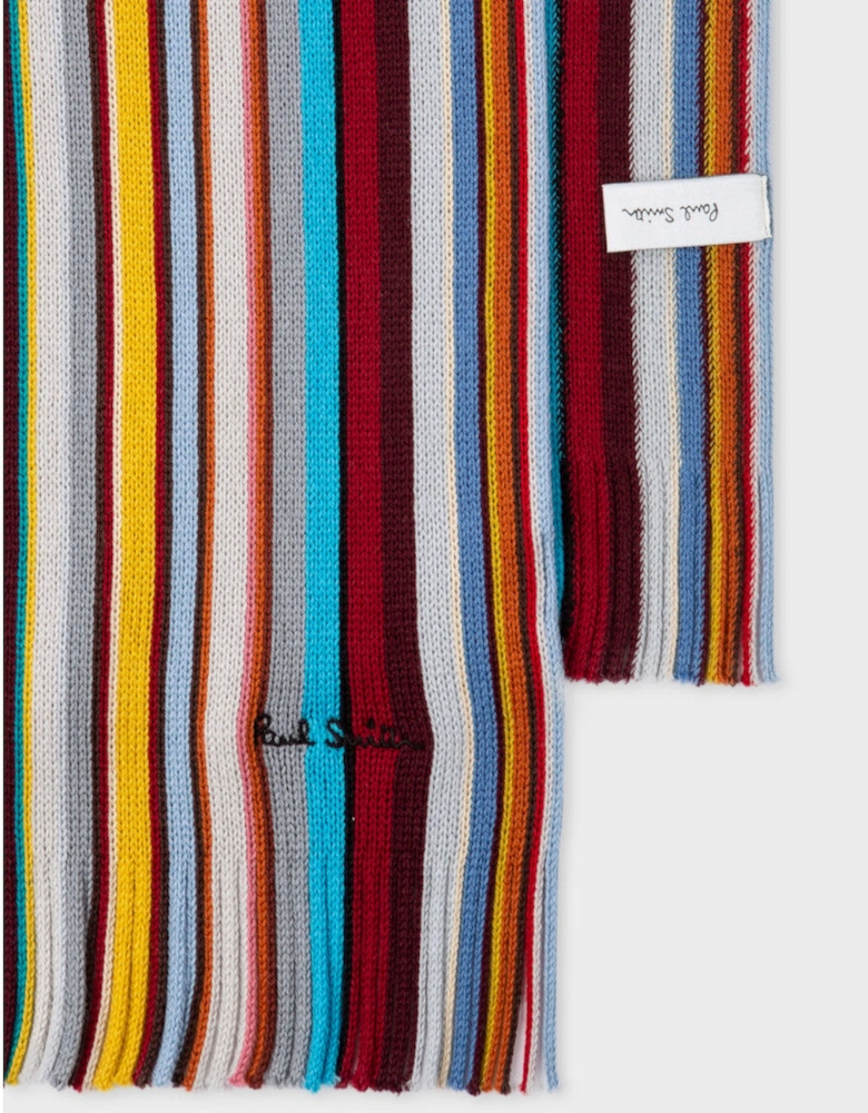 PS Signature Stripe Scarf 92 Multi