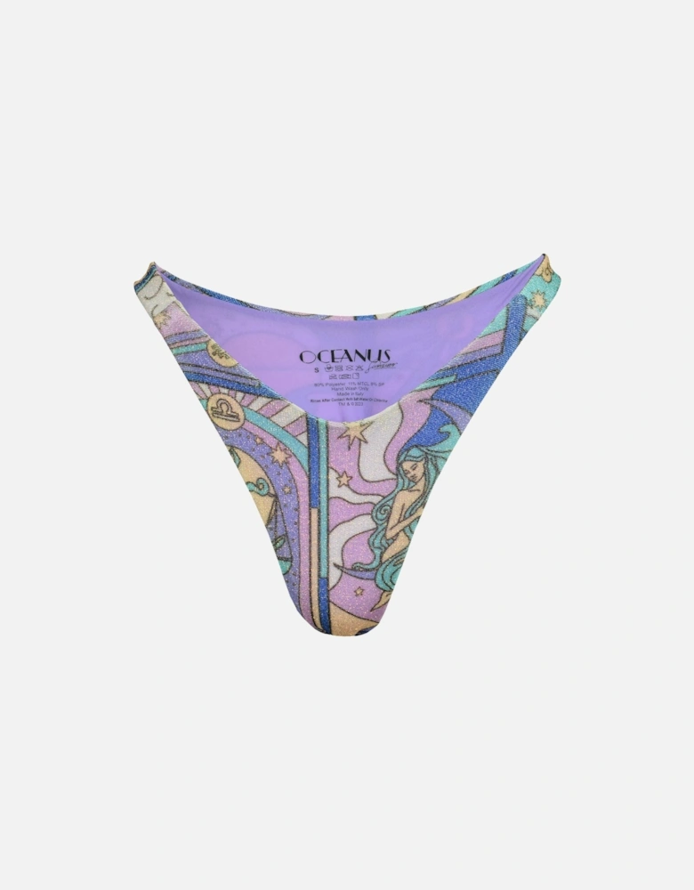 Hester Slip On Multi-Coloured Bikini Bottoms