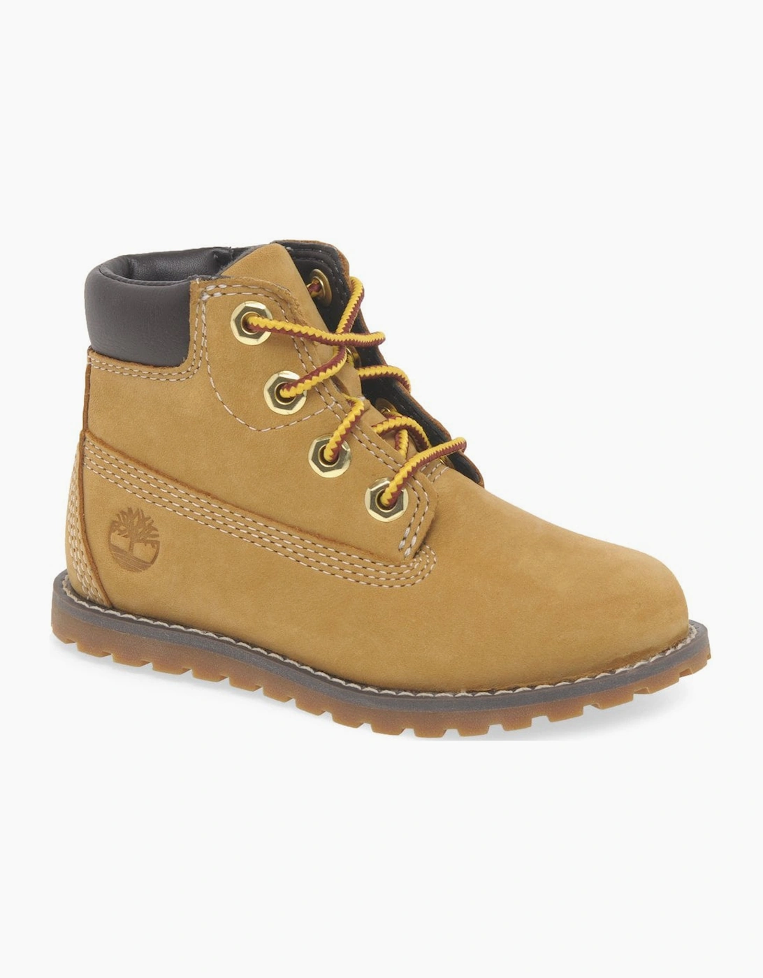 Timberland Boy's Pokey Pine Zip Boys Nubuck Toddler Boots - Tan - Size: 11/F (Standard)