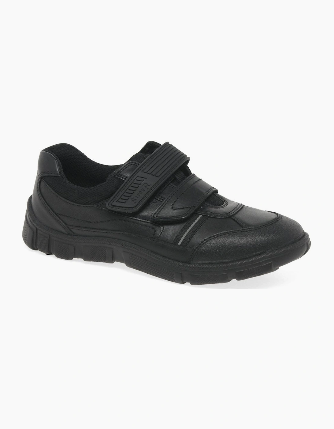 Start-Rite Boys Black 'S Luke Infant School Shoes - Size: 11.5/H (Extra Wide) Kids