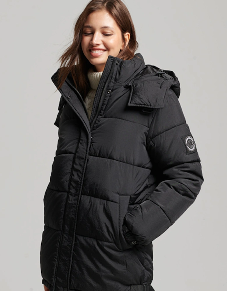 Women's Expedition Cocoon Parka Black
