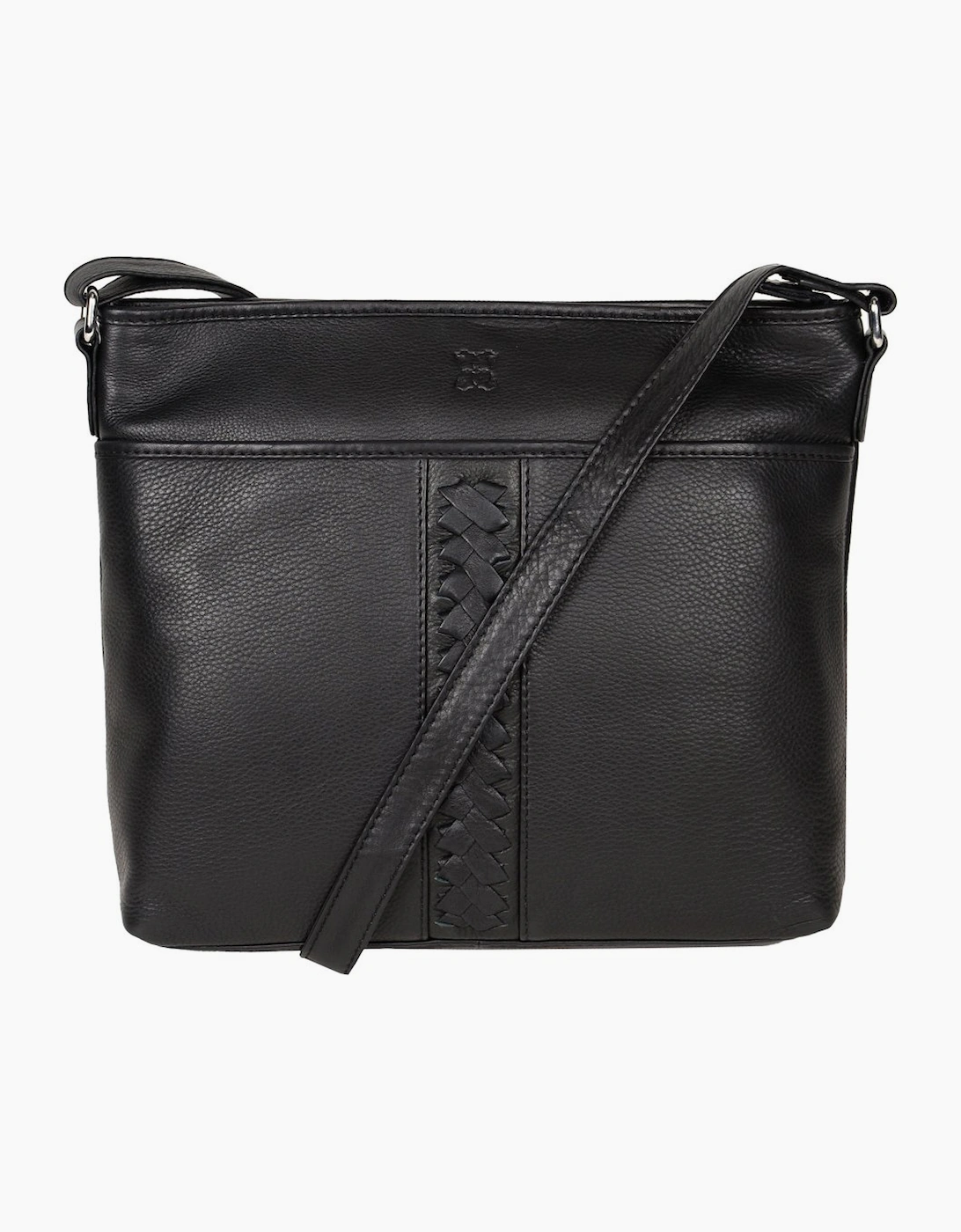Lakeland Leather Women's Farlam Womens Messenger Bag - Black - Size: ONE size