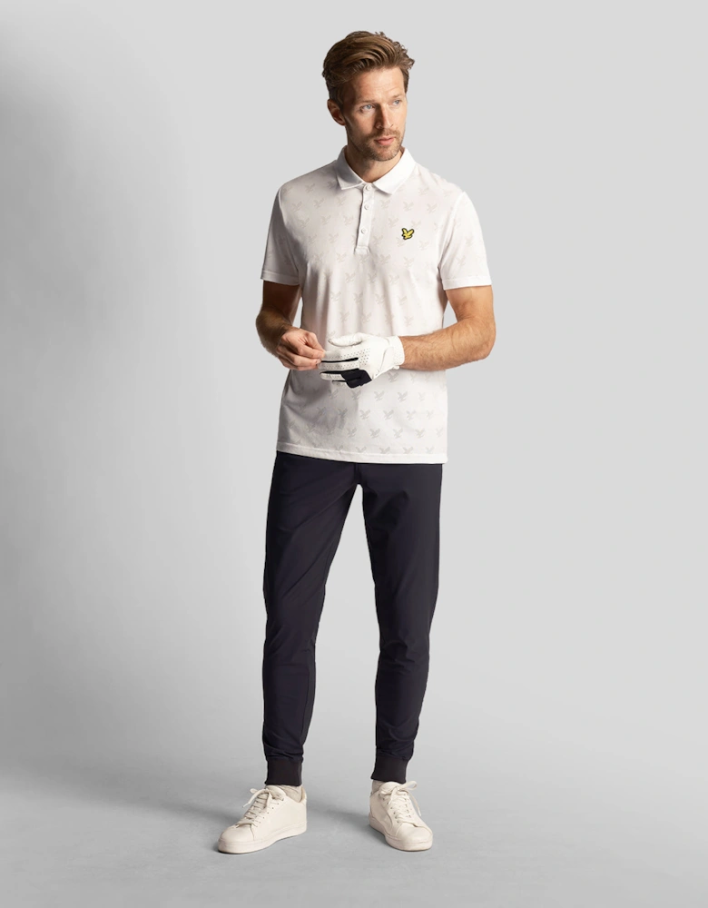 Golf Jacquard Polo Shirt