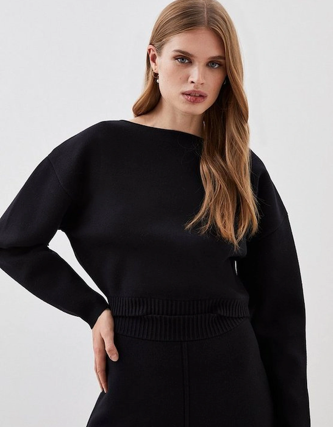 Lydia Millen Viscose Blend Milano Knit Top Co-ord