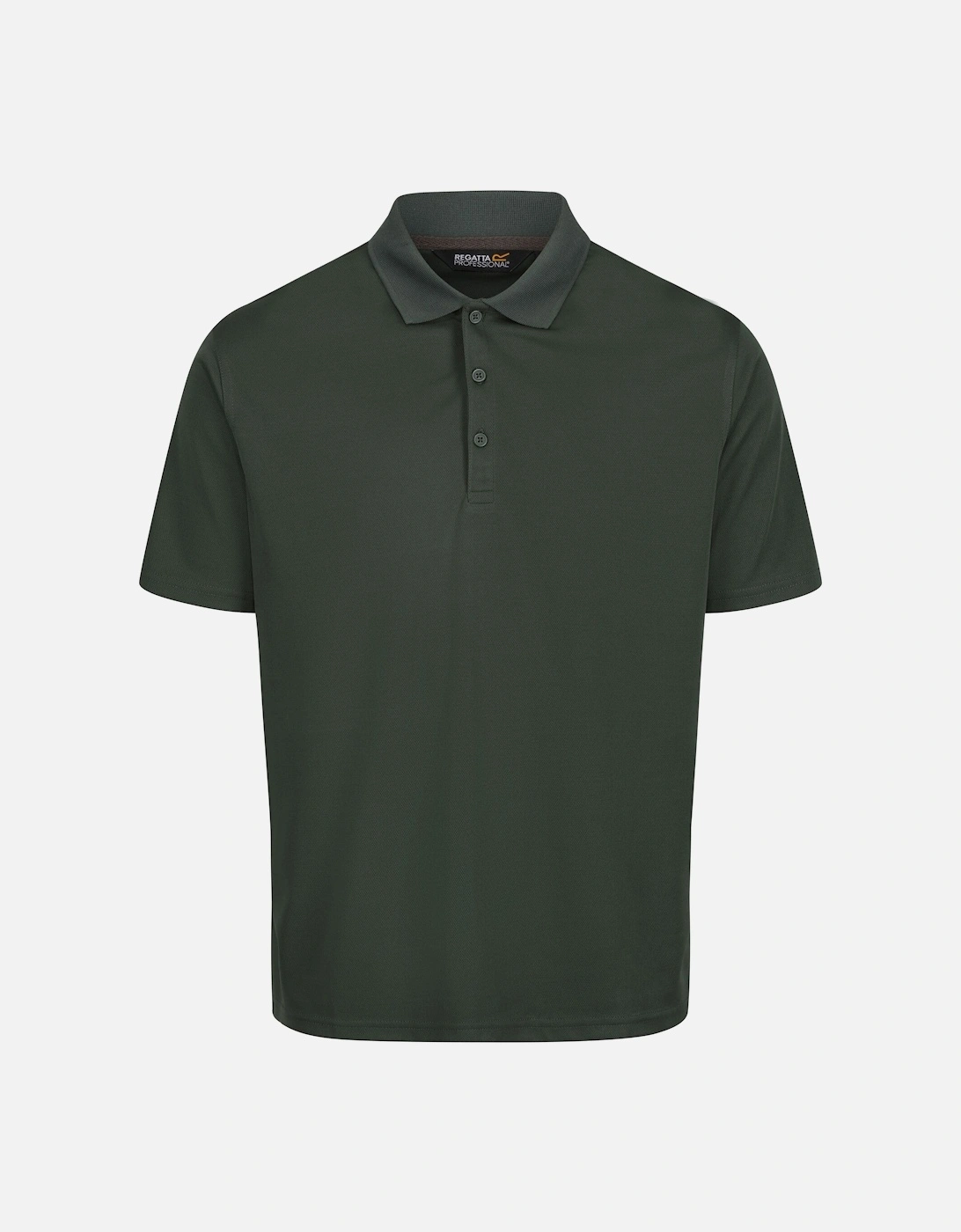 Mens Pro Moisture Wicking Polo Shirt, 6 of 5