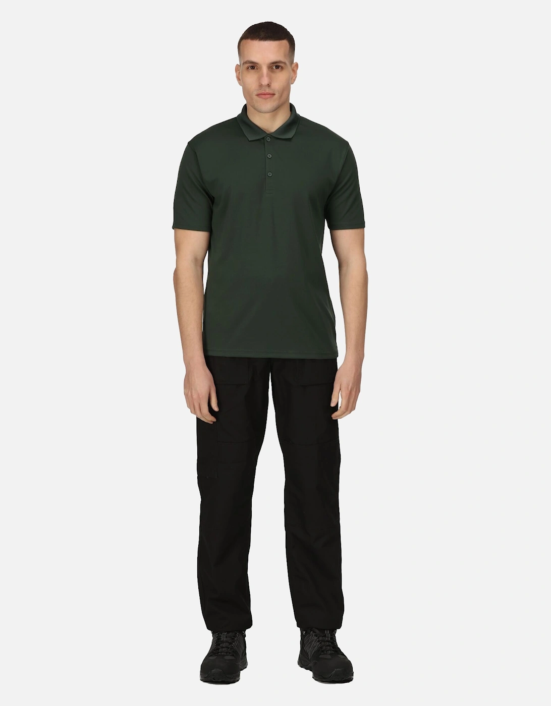 Mens Pro Moisture Wicking Polo Shirt