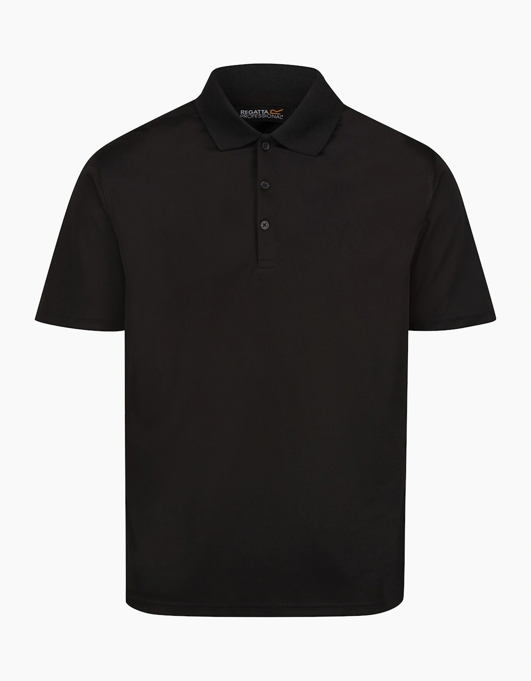 Regatta Men's Black Professional Moisture Wicking Polo Shirt  46 3XL
