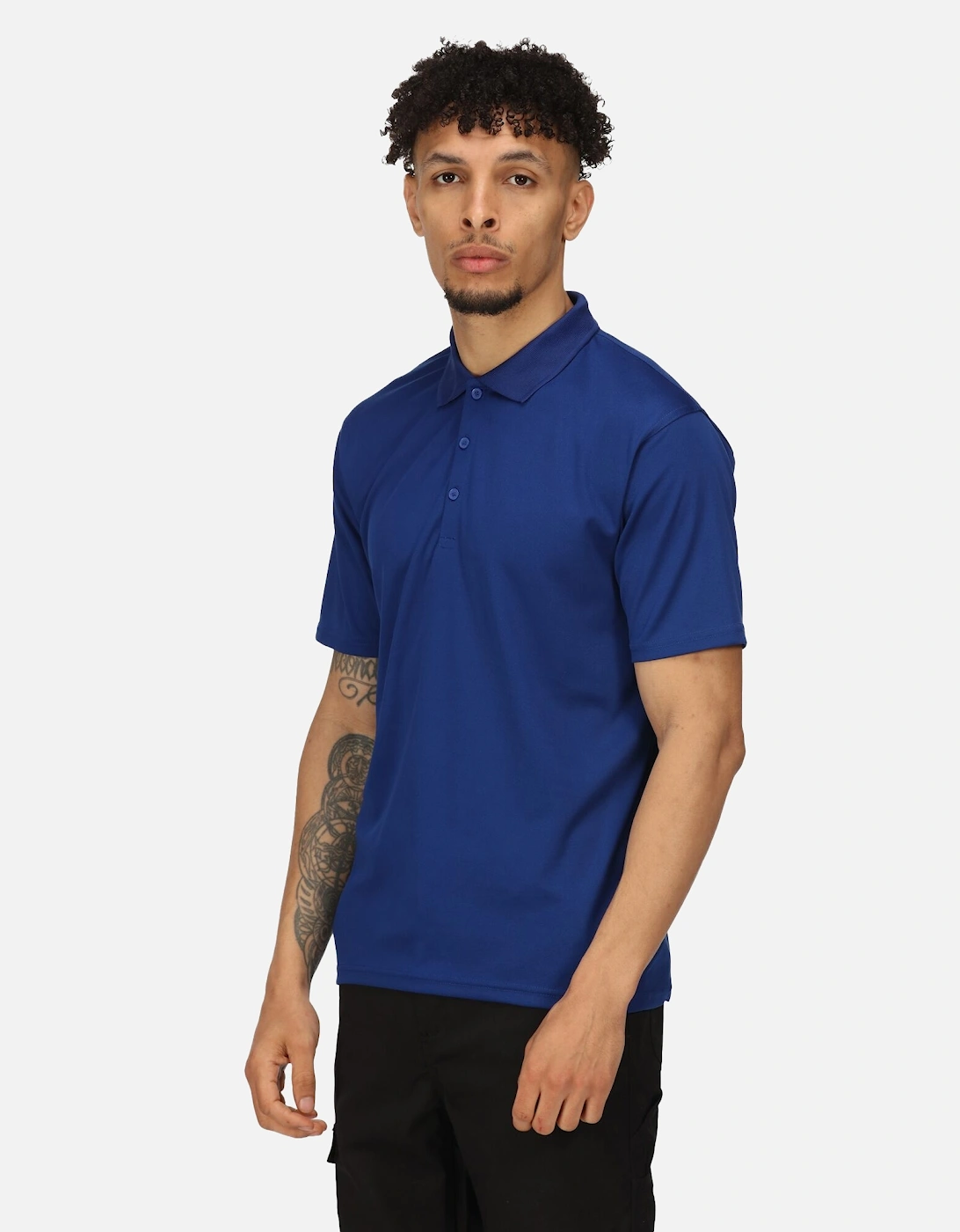 Mens Pro Moisture Wicking Polo Shirt