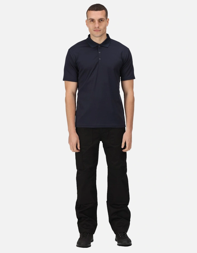 Mens Pro Moisture Wicking Polo Shirt