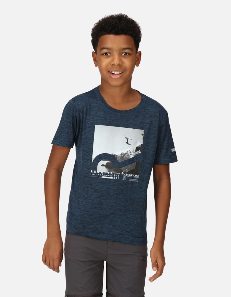 Childrens/Kids Alvarado VII Jumping T-Shirt