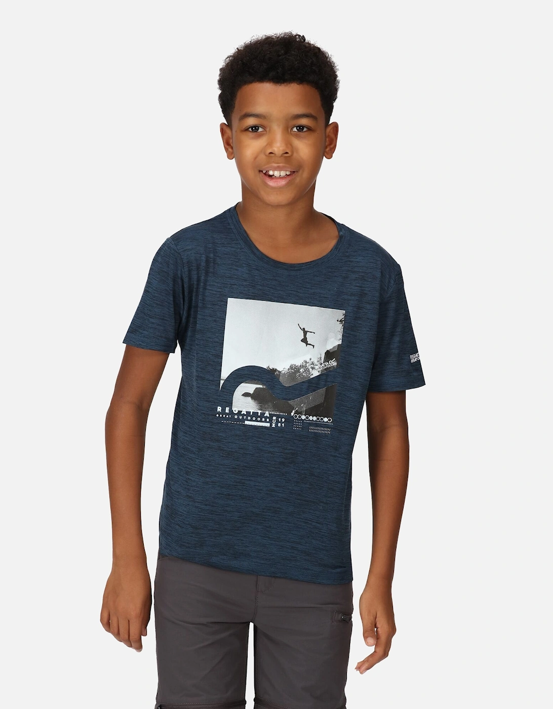 Childrens/Kids Alvarado VII Jumping T-Shirt