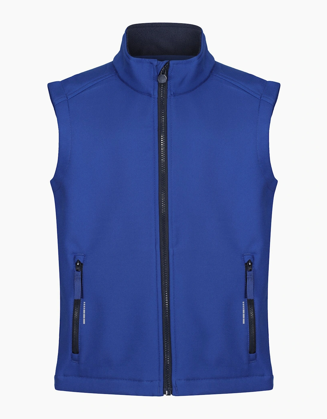 Regatta Girls Navy  Professional Childrens/ Softshell Reflective Gilet - Size 32In Kids