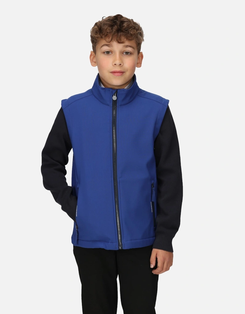 Childrens/Kids Ablaze Softshell Reflective Gilet