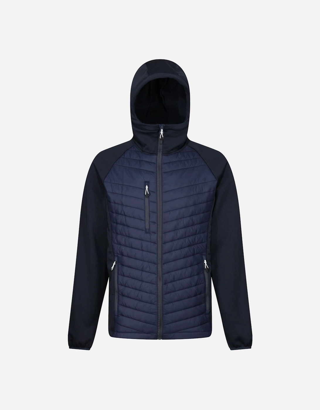 Mens Navigate Quilted Hybrid Jacket, 6 of 5