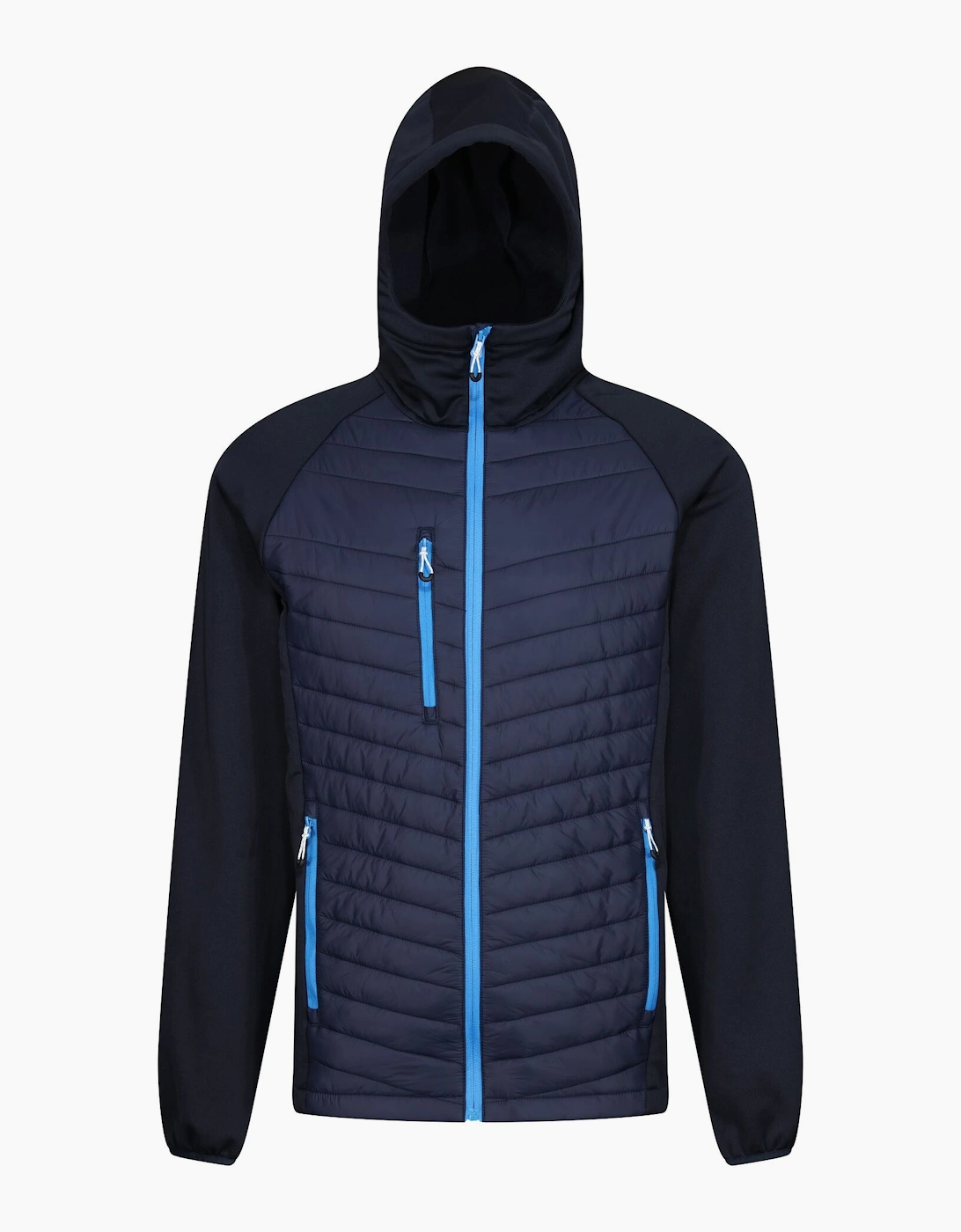 Regatta Men's Navy Navigate Quilted Hybrid Jacket - Size: 38/Regular