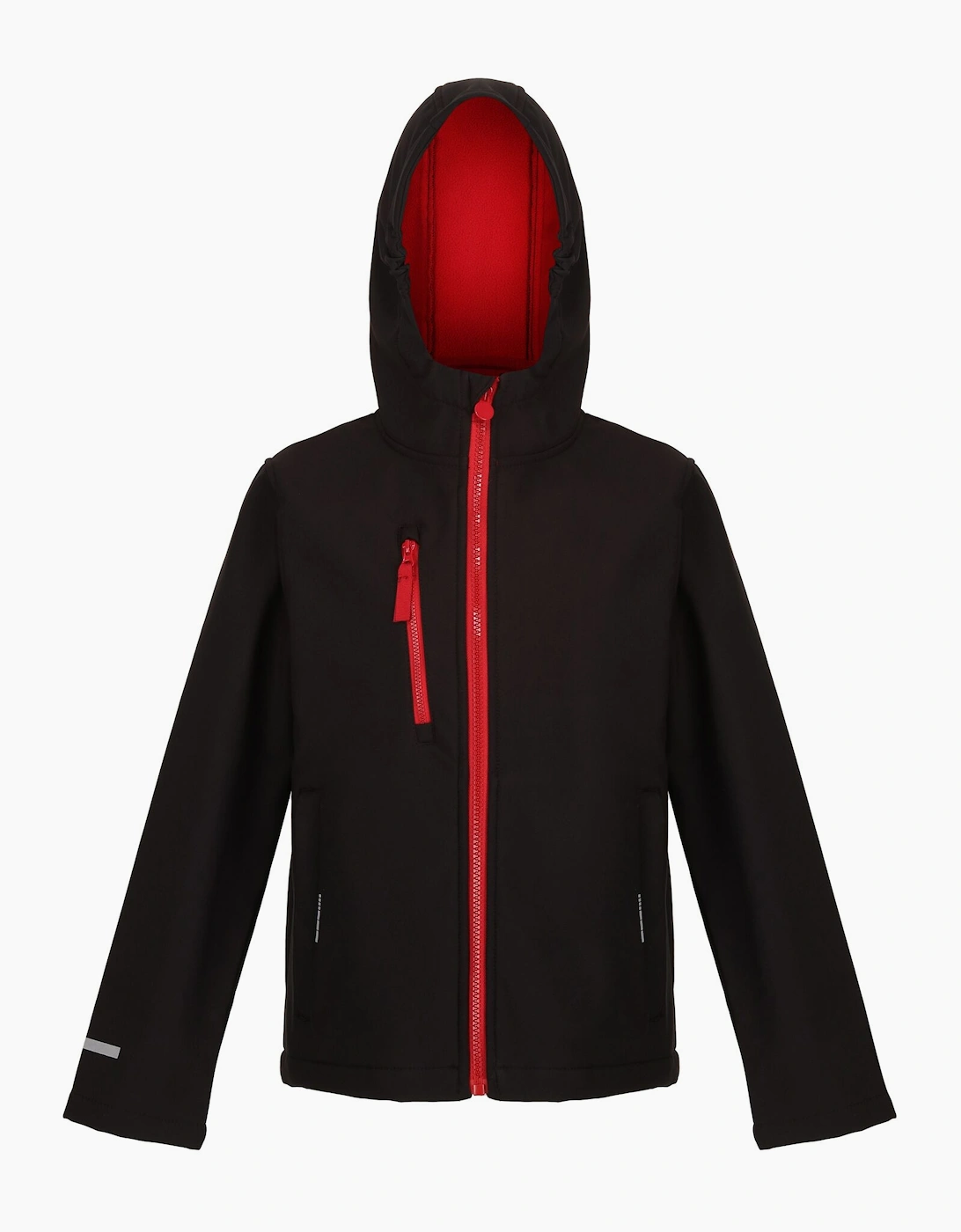 Regatta Unisex Black Professional Childrens/ 3 Layer Soft Shell Jacket - Size 34In Kids