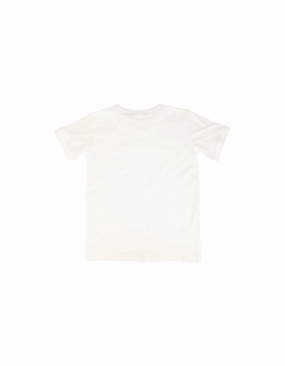 Boys Crew Neck Cotton Jersey T-Shirt - Junior Boys Logo T-Shirt