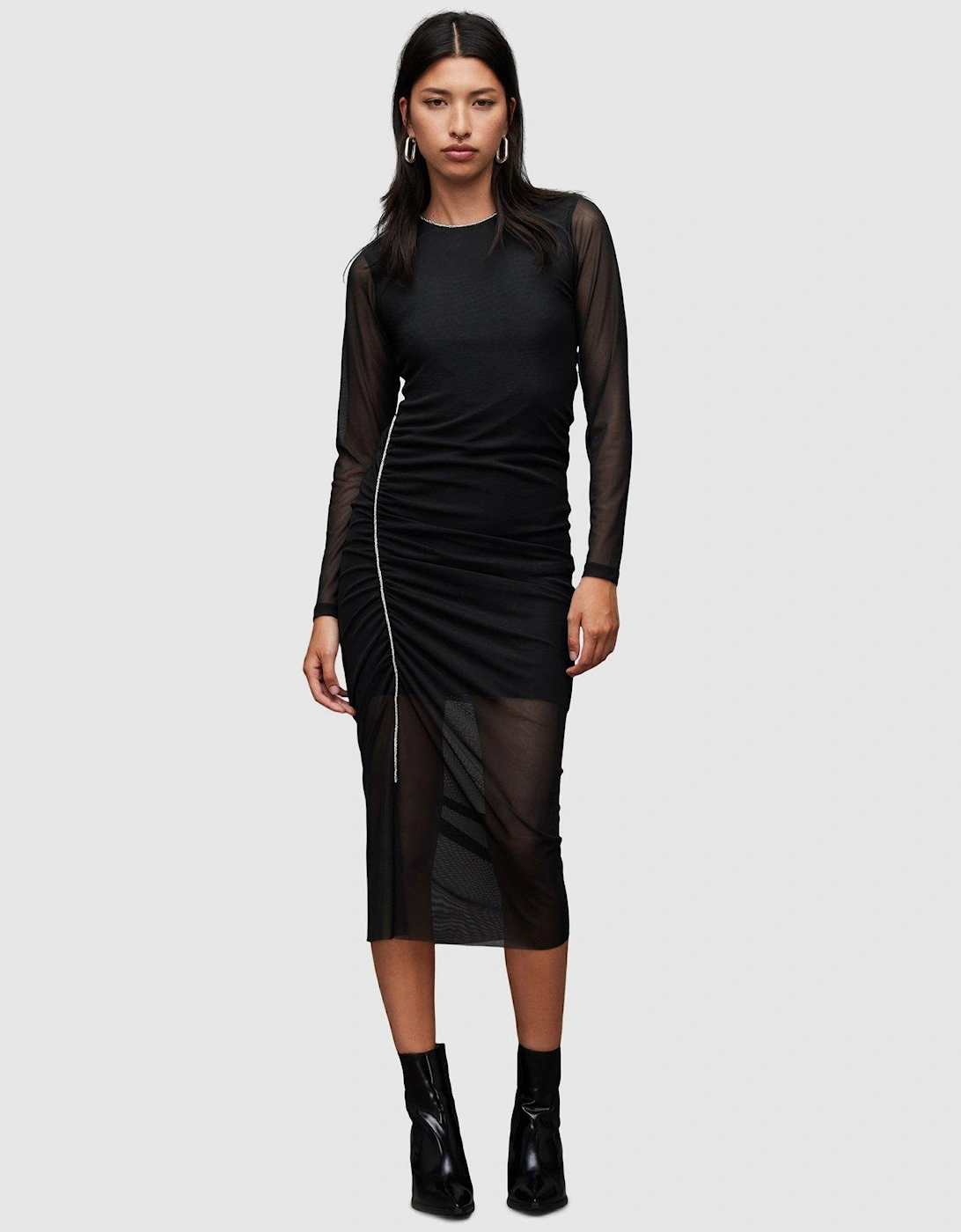 Nora Sparkle Dress - Black, 3 of 2