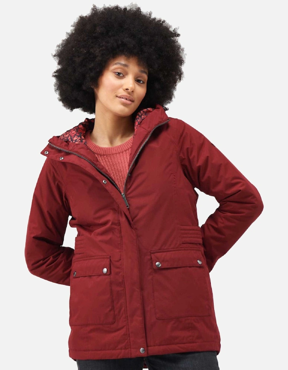 Womens Brenlyn Waterproof Insulated Jacket Coat, 5 of 4