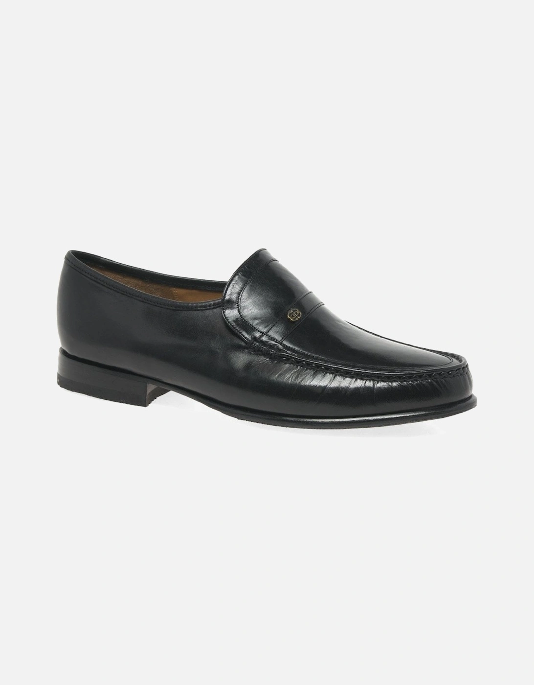 Jefferson Mens Leather Loafers, 10 of 9