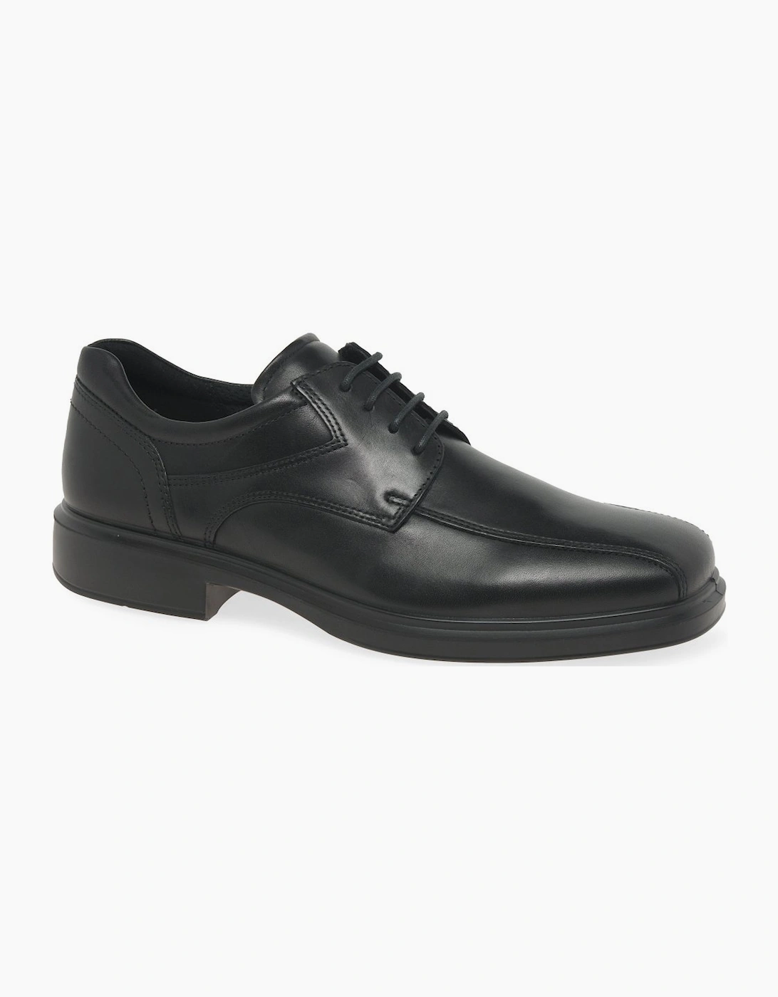Ecco Men's Black Helsinki 2 Tram Formal Shoes - Size: 8
