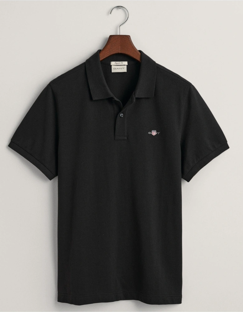 Regular Fit Shield Piqué Polo Shirt